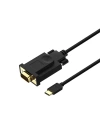 More TR Qgeem QG-UA17 Type-C to VGA Adaptörü Yüksek Çözünürlüklü Dönüştürücü Kablo 1080p 60Hz 3 metre