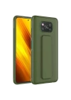 More TR Xiaomi Poco X3 Kılıf Zore Qstand Kapak