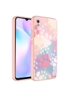 More TR Xiaomi Redmi 9A Kılıf Kamera Korumalı Desenli Sert Silikon Zore Epoksi Kapak