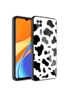 More TR Xiaomi Redmi 9C Kılıf Kamera Korumalı Desenli Sert Silikon Zore Epoksi Kapak