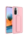 More TR Xiaomi Redmi Note 10 Pro Kılıf Zore Qstand Kapak