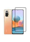 More TR Xiaomi Redmi Note 10 Pro Zore Kenarları Kırılmaya Dayanıklı Cam Ekran Koruyucu