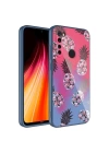 More TR Xiaomi Redmi Note 8 Kılıf Kamera Korumalı Desenli Sert Silikon Zore Epoksi Kapak