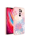 More TR Xiaomi Redmi Note 8 Pro Kılıf Kamera Korumalı Desenli Sert Silikon Zore Epoksi Kapak