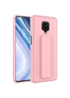 More TR Xiaomi Redmi Note 9 Pro Kılıf Zore Qstand Kapak