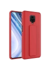 More TR Xiaomi Redmi Note 9 Pro Kılıf Zore Qstand Kapak