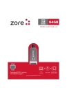 More TR Zore 3.0 Micro Metal OTG 64 GB