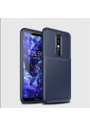 Nokia 5.1 Plus Kılıf Zore Negro Silikon Kapak
