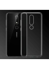 Nokia 5.1 Plus Kılıf Zore Süper Silikon Kapak