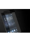 Nokia 6 Zore Ekranı Tam Kaplayan Düz Cam Koruyucu