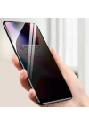 Oneplus 7 3D Full Privacy Gizlilik Tempered Cam Ekran Koruyucu