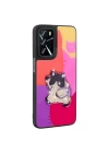Oppo A16 Case Shining Embossed Zore Amas Silicone Cover with Iconic Figure