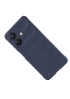 Oppo A3 Kılıf Esnek TPU Oyuklu Arka Yüzey Tasarımlı Zore Etnik Silikon Kapak