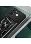 Oppo A3 Kılıf Magnetik Standlı Kamera Korumalı Zore Sürgülü Vega Kapak
