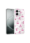 Oppo A6 Pro Kılıf Kamera Korumalı Desenli Zore Klip Kapak