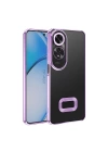 Oppo A60 Kılıf Kamera Korumalı Logo Gösteren Zore Omega Kapak