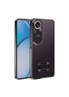 Oppo A60 Kılıf Kamera Korumalı Logo Gösteren Zore Omega Kapak