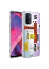 Oppo A74 4G Kılıf Airbag Kenarlı Renkli Desenli Silikon Zore Elegans Kapak