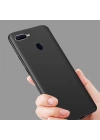 More TR Xiaomi Redmi 12 Kılıf Kamera Korumalı Logo Gösteren Zore Omega Kapak