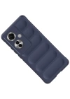 Oppo Reno 11F 5G Kılıf Esnek TPU Oyuklu Arka Yüzey Tasarımlı Zore Etnik Silikon Kapak