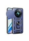 Realme 12 Plus Kılıf Magnetik Standlı Kamera Korumalı Zore Sürgülü Vega Kapak