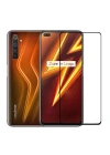 Realme 6 Pro Zore Kenarları Kırılmaya Dayanıklı Cam Ekran Koruyucu