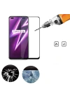 Realme 6 Pro Zore Kenarları Kırılmaya Dayanıklı Cam Ekran Koruyucu