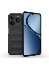 Realme C61 Kılıf Esnek TPU Oyuklu Arka Yüzey Tasarımlı Zore Etnik Silikon Kapak