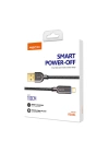 More TR Recci RS02L Smart Power-Off Serisi Hızlı Şarj Özellikli Lightning To USB-A Kablo 1M