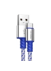 Recci RTC-N33M Instant Serisi USB-A to Micro 2.4A Hızlı Şarj Özellikli Şarj ve Data Kablosu 2M