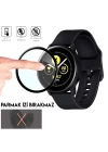 SM Galaxy Watch Active 2 40mm 3D kavisli PC+PMMA Ekran Koruyucu