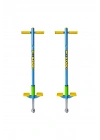 2 Adet Mavi Pogo Stick, Zıplama Çubuğu, Zıp zıp Oyuncak, 5+ Yaş, 25Kg-55Kg Arası