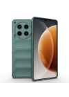 Tecno Camon 30 4G Kılıf Esnek TPU Oyuklu Arka Yüzey Tasarımlı Zore Etnik Silikon Kapak