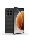 Tecno Camon 30 4G Kılıf Esnek TPU Oyuklu Arka Yüzey Tasarımlı Zore Etnik Silikon Kapak