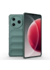 Tecno Camon 30 Pro 5G Kılıf Esnek TPU Oyuklu Arka Yüzey Tasarımlı Zore Etnik Silikon Kapak