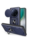 Tecno Camon 40 Premier 5G Kılıf Magnetik Standlı Kamera Korumalı Zore Sürgülü Vega Kapak