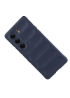 Tecno Camon 40 Pro Kılıf Esnek TPU Oyuklu Arka Yüzey Tasarımlı Zore Etnik Silikon Kapak