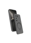Tecno Camon 50 Pro Kılıf M-safe Şarj Özellikli Standlı Zore Samara Kapak