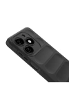 Tecno Spark 20 Kılıf Esnek TPU Oyuklu Arka Yüzey Tasarımlı Zore Etnik Silikon Kapak