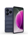 Tecno Spark 20 Pro 4G Kılıf Esnek TPU Oyuklu Arka Yüzey Tasarımlı Zore Etnik Silikon Kapak