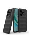 Tecno Spark 20C Kılıf Esnek TPU Oyuklu Arka Yüzey Tasarımlı Zore Etnik Silikon Kapak