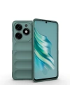 Tecno Spark 20C Kılıf Esnek TPU Oyuklu Arka Yüzey Tasarımlı Zore Etnik Silikon Kapak