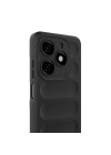 Tecno Spark 20C Kılıf Esnek TPU Oyuklu Arka Yüzey Tasarımlı Zore Etnik Silikon Kapak