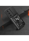 Tecno Spark 40 Pro Kılıf Magnetik Standlı Kamera Korumalı Zore Sürgülü Vega Kapak