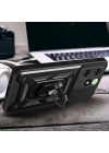Tecno Spark Go 2024 Kılıf Magnetik Standlı Kamera Korumalı Zore Sürgülü Vega Kapak