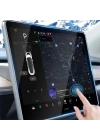 Tesla Model Y Zore Araç Multimedya Temperli Cam Ekran Koruyucu