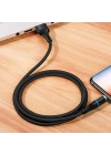 USAMS Aluminium Alloy Mıknatıslı Başlık Usb Type C Şarj Kablosu