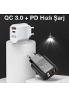 USLİON 20W USB QC3.0 Şarj PD3.0 Hızlı Şarj Aleti Şarj Başlık