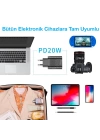 USLİON 20W USB QC3.0 Şarj PD3.0 Hızlı Şarj Aleti Şarj Başlık