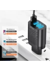 USLİON 4 Port 48W QC 3.0 Hızlı Şarj Usb Şarj Başlık Adaptör